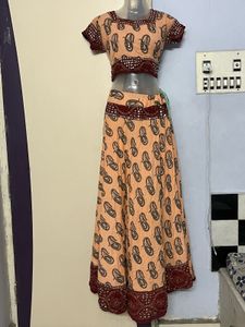 Navratri Boho Paisley Lehenge Choli Set