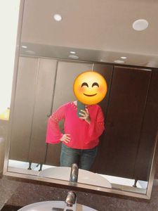 Pink Embroidered Top