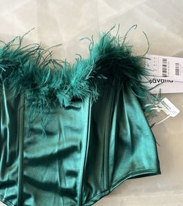 Feather Tube Top