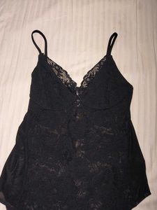 Dividend Black Bodysuit