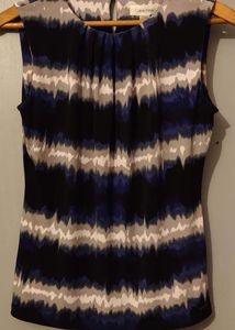 Stylish Striped Sleeveless Top