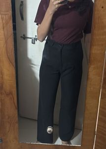 Combo Of Top And Black Formal Pant
