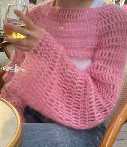 Pink Knit Sweater🌷