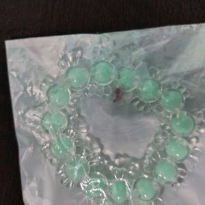 Mint Green Beaded Bracelet