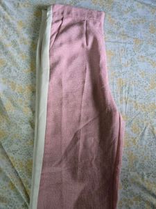 Pink Cropped Blazer Coord Set
