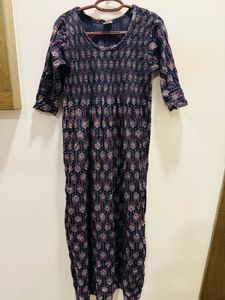 Patterned Maxi Dress