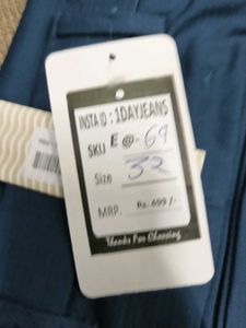 E@69 Size-32 Slim Jeans