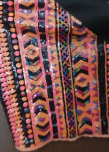 Funky Patterned Mini Skirt