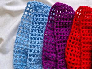 Crochet Headbands set of 5