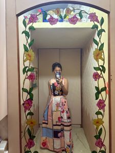Floral Patchwork Maxi Dress