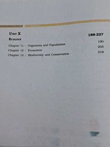 Biology Textbook Class XII
