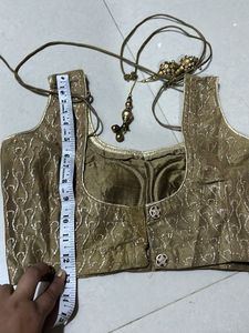 Shimmery Blouse Best For Farewell