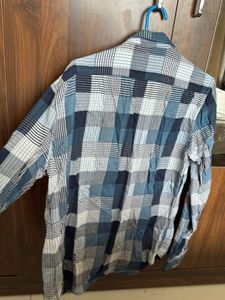 Levi&#39;s Blue Checked Shirt