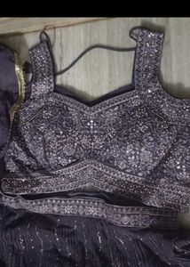 Purple Lehenga Choli Set