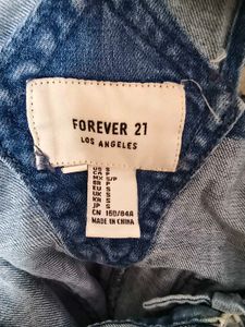 Denim Dungaree Dress