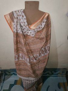 Floral Print Saree