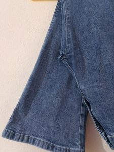 Bootcut Trousers (Available In Black/Blue)