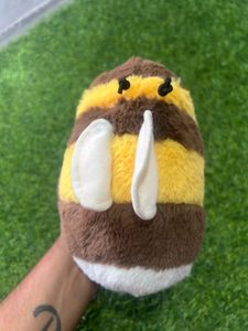 Stuffed bumblebee bee Plush toys Vintage honey