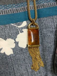 Statement Golden Long Neck Piece