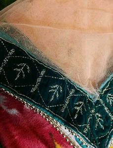 Emerald Green Lehenga Choli✨
