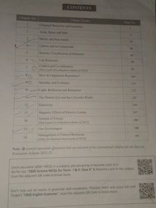 Science Refresher For 10th