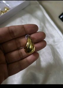 Chunky Golden Tear Drop