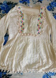 Boho Pom-Pom Tunic