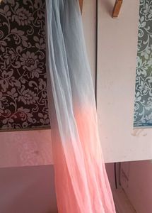Kids Embroidered Peach Lehenga Skirt