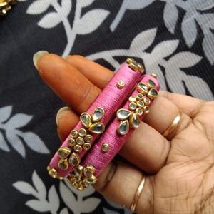 Handmade Silk Thread Bangles