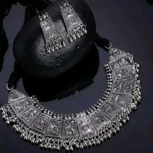 Oxidized Jewellery Set