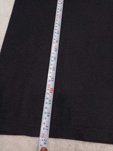 44 Size Black T-shirt