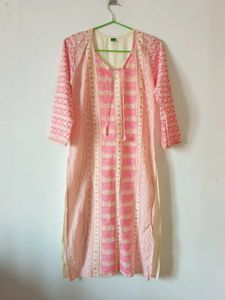 Shimmery Pink Kurti