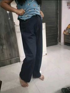 Dark Blue Denim Jeans