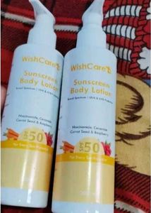 WishCare Sunscreen Body Lotion