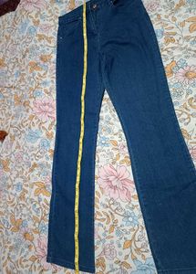 Dark Blue Bootcut Jeans