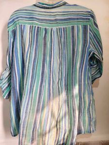 🎄Buy 1, Get 1 Free🎁Size L/XL Striped Top