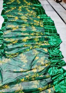 Saree With Stitched Blouse