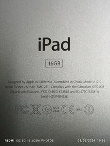 Ipad A1219 In Very Good Condition