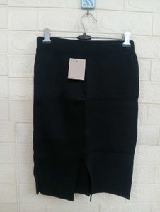 Black Straight Skirt