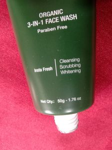 3 In I Face Wash