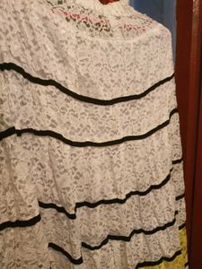 Beautiful White Long Skirt