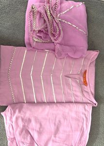 Pink Kurta Set