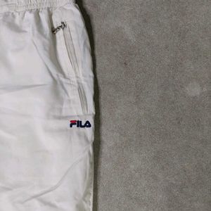 White Casual Track Pants