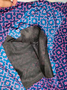 Dress Pink AND Blue Print