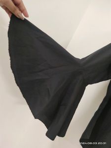 Darzi Top With Butterfly Sleeves- L
