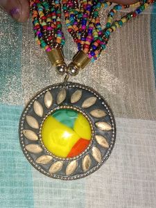 Multicoloured Small Beads Chain