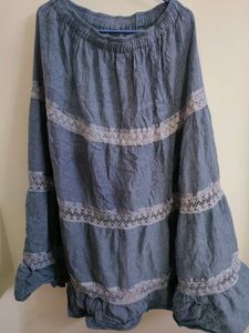 Women&#39;s Long Lite weighted Wid Multi Layers ẞkirt