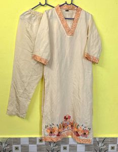 Elegant Embroidered Kurta Set