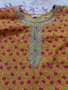 Heart Print Kurta