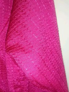 Magenta Pink Stretchable Blouse